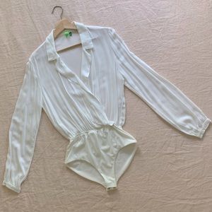 Farm Rio long sleeve blouse bodysuit